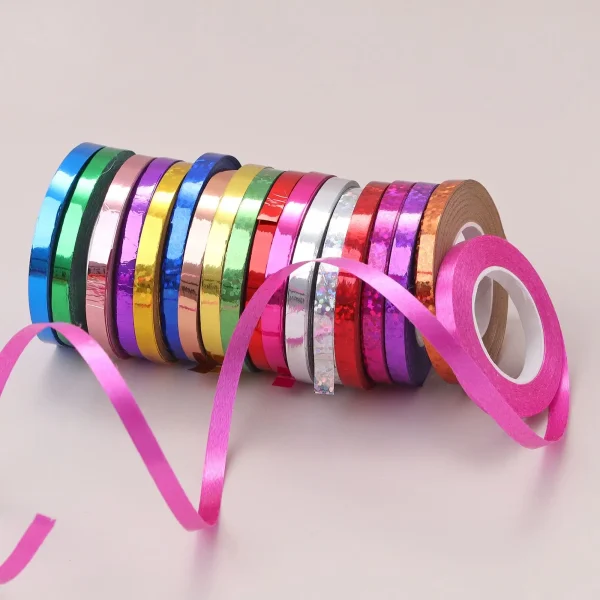 Silk Satin Ribbons Balloon Set 10m/Roll Satin Ribbon Bow Crafts Gift Wrap DIY Wedding Decoration Handmade Bow Craft Ribbons Gift 3