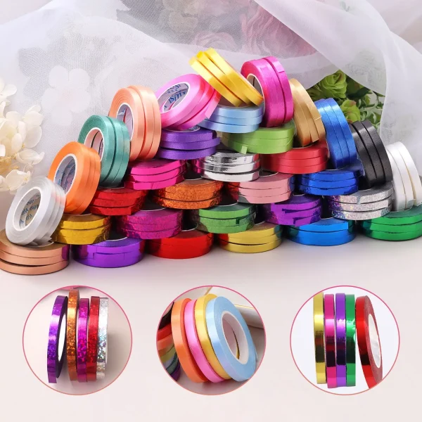 Silk Satin Ribbons Balloon Set 10m/Roll Satin Ribbon Bow Crafts Gift Wrap DIY Wedding Decoration Handmade Bow Craft Ribbons Gift 6