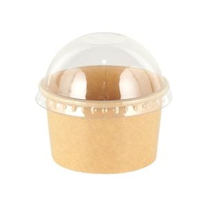 Kraft Ice Cream Paper Cup - 6oz(20 pcs)