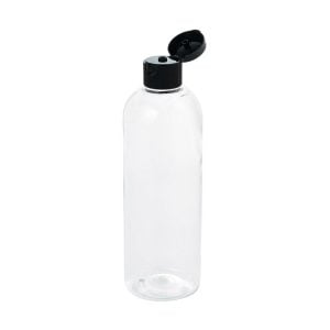 Lotion Bottle With Black Cap - 500 ml (6 pcs)