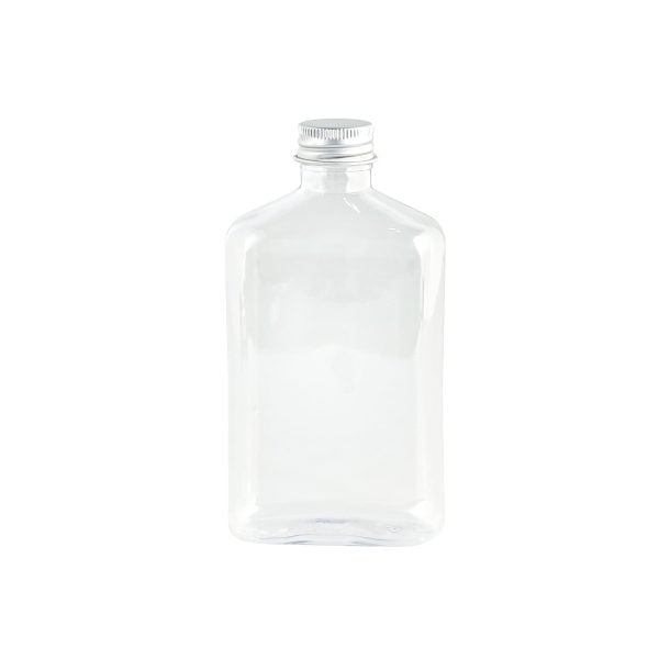 Neck Plastic Bottle With Silver Lid - 300 ml (12 pcs) - Image 2