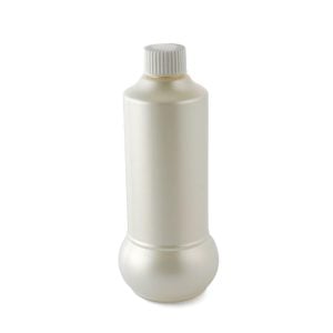 White Shiny Bottle Heavy Duty 500 ml - Curvey Base (6 pcs)