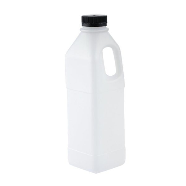 1 Litre Plastic Bottle With Handle (6 pcs)