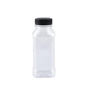 Plastic Bottle Square - 200ml (12 pcs)