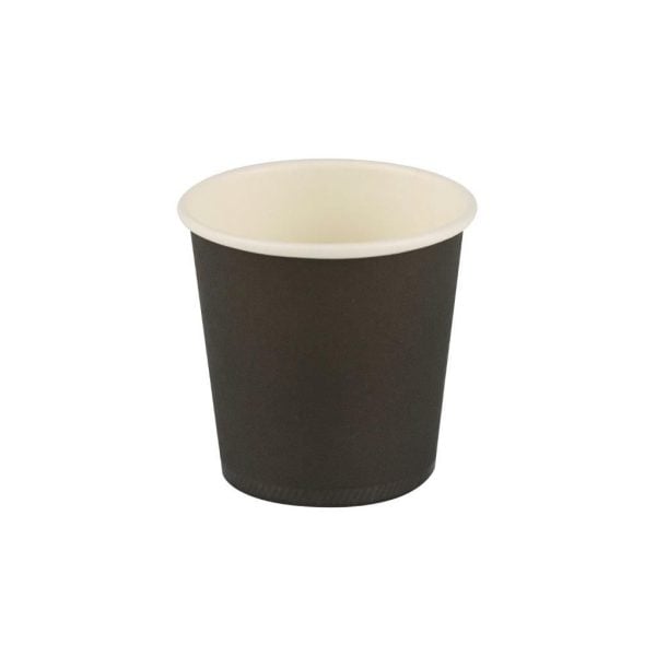 Espresso Black Paper Cup - 4 oz (50 pcs)