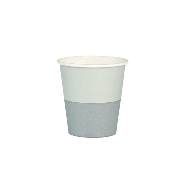 Light Grey Paper Cup - 7 oz (50 pcs)