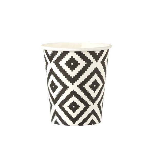 Patterned Paper Cups - 7oz (50 pcs)