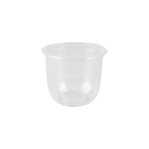 Clear Plastic U Cup - 12 oz (50 pcs)