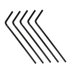 Black Drinking Straw (500 pcs)