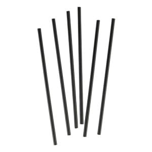 Slim Short Drinking Straws - 3mm x 15cm (100 pcs)