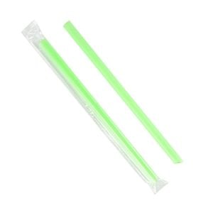 Wide Green straws (100 pcs)