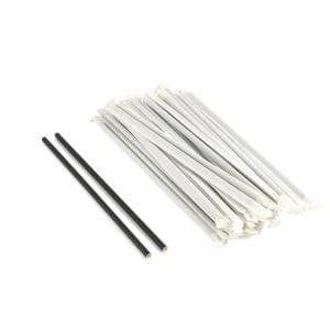 Black Paper Straw - 6x230 mm (50 pcs)