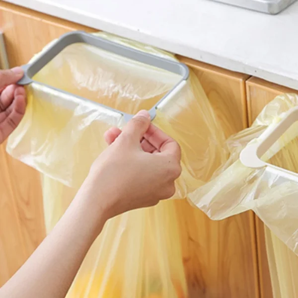 Foldable Kitchen Trash Can Trash Bin Hanging Trash Garbage Bag Waste Bin For Kitchen Storage Holders Trash Racks 1