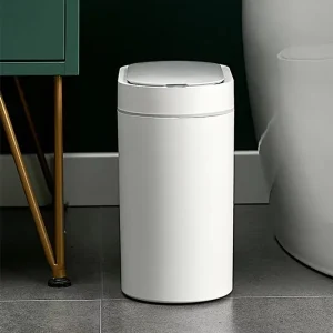 Smart Sensor Trash Can For Kitchen Bathroom Toilet  Automatic Induction Waterproof Wastebasket Garbage Bin with Lid 7/8L Dustbin 1