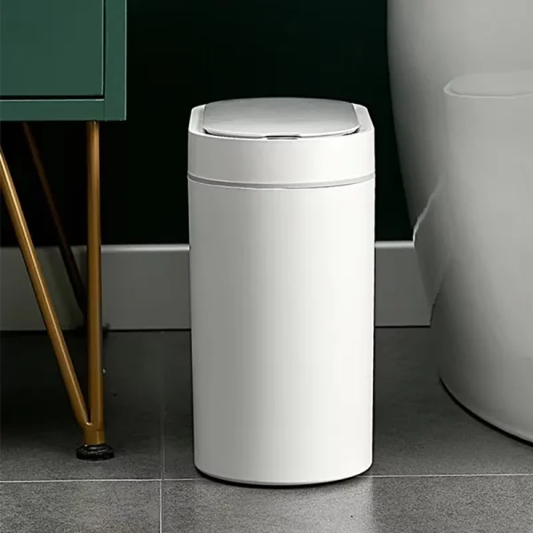 Smart Sensor Trash Can For Kitchen Bathroom Toilet  Automatic Induction Waterproof Wastebasket Garbage Bin with Lid 7/8L Dustbin 1