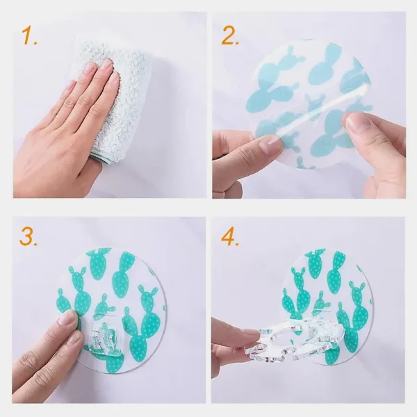 Self Adhesive Toothbrush Holder Wall Mounted No Drilling Toothpaste Razor Storage Rack Toothpaste Dispenser Bathroom Accessories 6