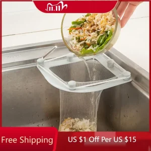 30PCS Suction Cup Sink Filter Screen Sink Organizer Kitchen Storage Bag Drain Rack Disposable Trash Bin Trash Can Garbage Cans 1