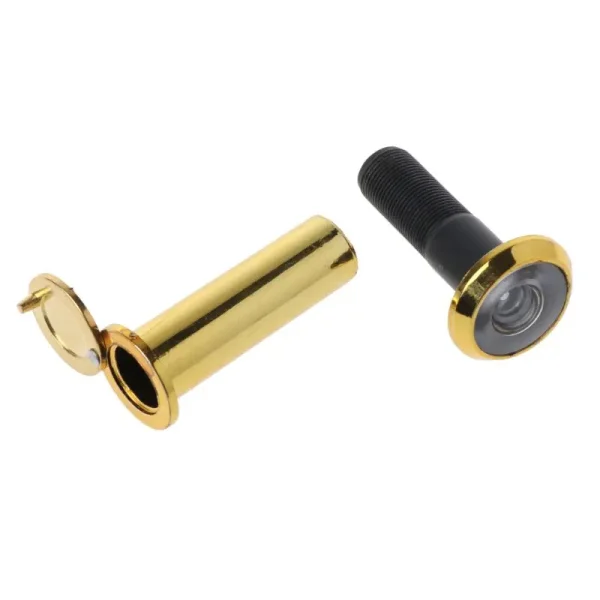 63HA Anti-pry Peephole Security Door Viewer Adjustable Front Door Peephole with Anti-peeping Back Cover Door Hardware 2