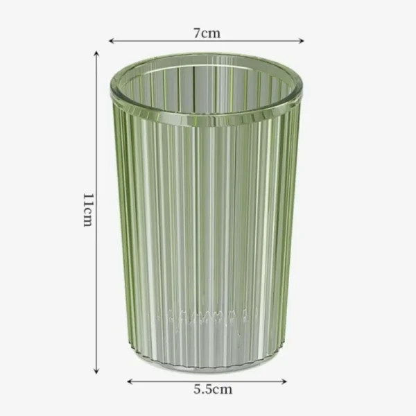 Acrylic Mouthwash Cup Toothbrush Bathroom Cup Light Luxury Style Bathroom Storage Accessories Toothbrush Holder 6