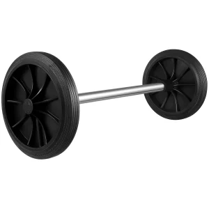 2PCS Small Trash Can Replacement Plastic Garbage Can Wheels Garbage Container Accessories Waste Bin Spare Parts 1