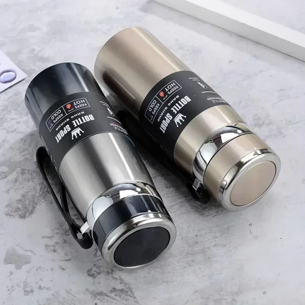 Thermal Water Bottle Keep Cold and Hot Water Bottle Thermos Coffee Tea Vacuum Flasks Stainless Thermos Bottle gifts 1000ml 3