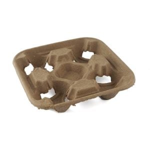 Carton Cup Holder - 4 Cups (20 pcs)