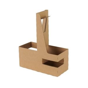 Kraft Cup Holder - 2 Cups (1 pcs)