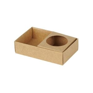 Snack and Cup Tray Kraft - 4 oz (3 pcs)