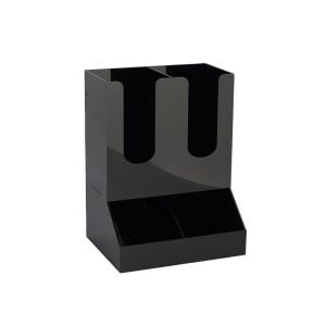 Cups Holder Black Acrylic (1 pcs)