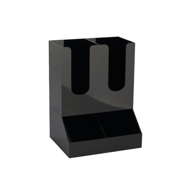 Cups Holder Black Acrylic (1 pcs)