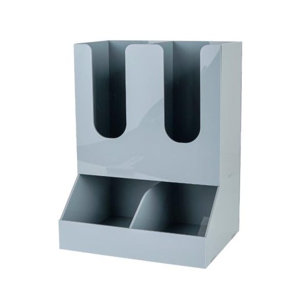 Grey Acrylic Cups Holder (1 pcs)