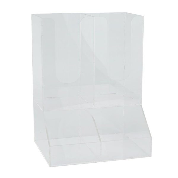 Clear Acrylic Cups Holder (1 pcs)