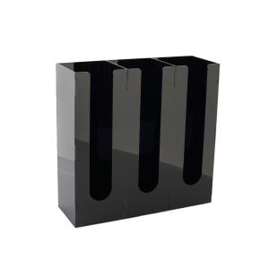 Black Acrylic Cups Holder (1 pcs)
