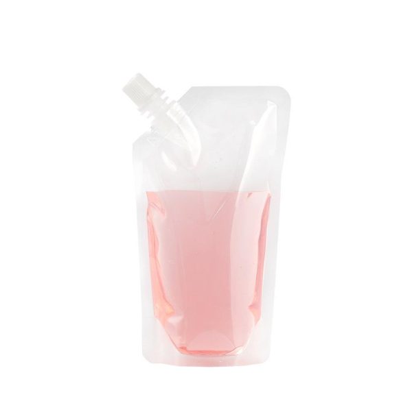 Clear Plastic Spout Pouch - 250 ml (10 pcs)