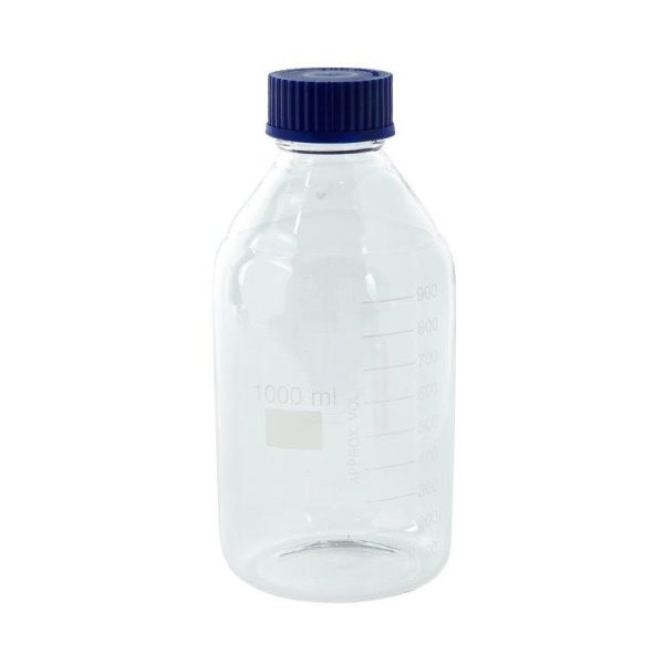 Measuring Glass Bottle With Blue Cap - 1000 ml (1 pcs)