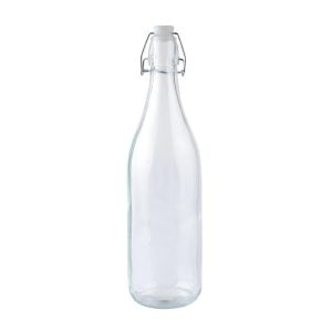 Glass Bottle With Stopper - 1 ltr (1 pcs)