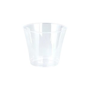 Taper Plastic Cup Clear - 5oz (25 pcs)
