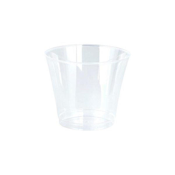 Taper Plastic Cup Clear - 5oz (25 pcs)