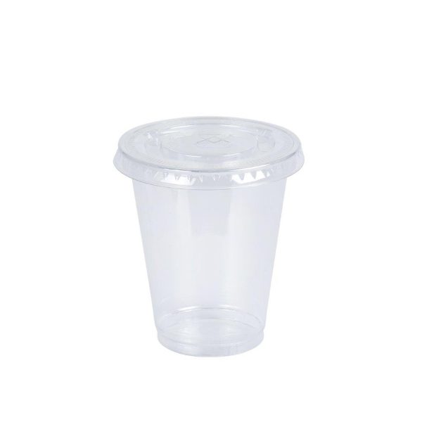 Clear Flat Lid Cup - 7 oz (50 pcs)