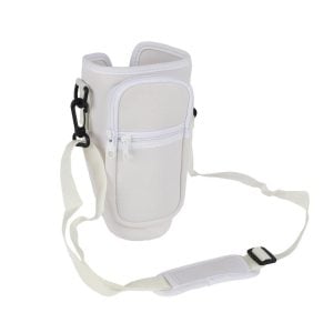 40oz Tumbler Cup Holder with Phone Pocket - Off White (1 pcs)