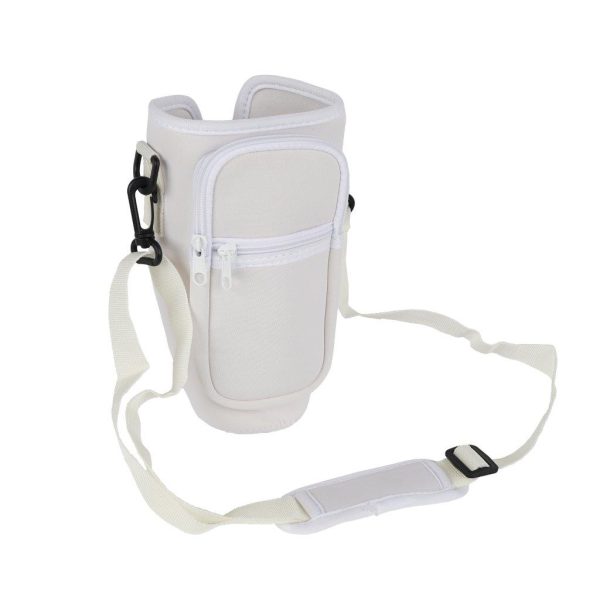 40oz Tumbler Cup Holder with Phone Pocket - Off White (1 pcs)