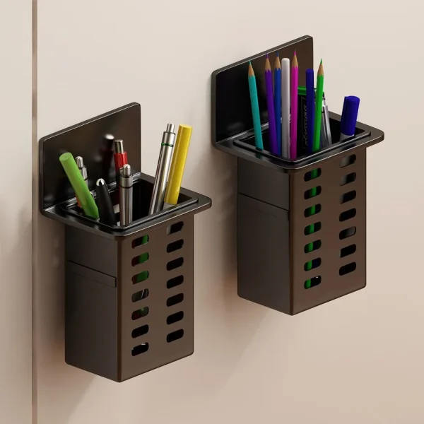 ​2PCS Wall Mounted Toothbrush Holder Set for Bathroom Spoon Fork Organizer Kitchen Space Saving Storage Rack with Adhesive​ 6