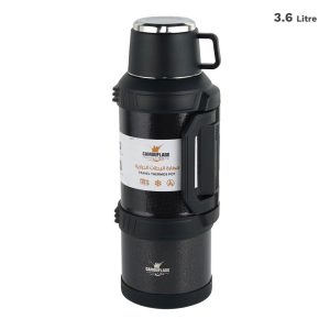 Thermal Travel Flask 3.6L - Black (1 pcs)