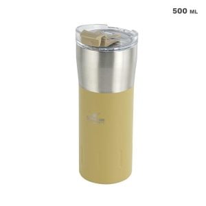 Thermal Mug 500 ML - Khaki Silver (1 pcs)