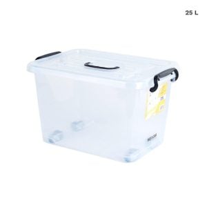 Rectangular Plastic Storage Box - 25L (1 pcs)