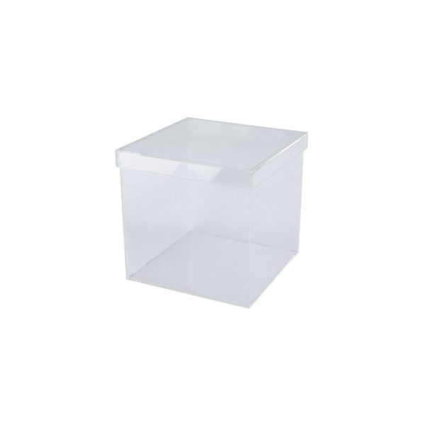 Acrylic All Clear Box - 10 x 10 x 10 cm (1 pcs)
