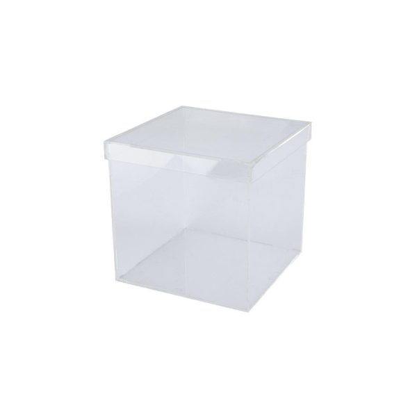 Acrylic All Clear Box - 15 x 15 x 15 cm (1 pcs)