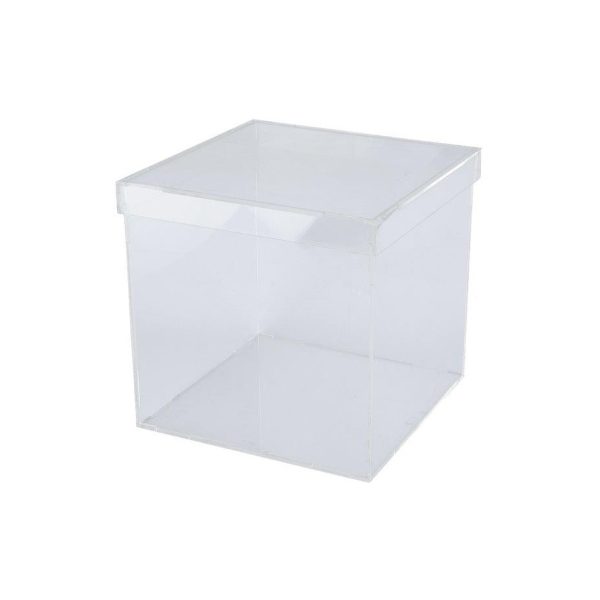 Acrylic All Clear Box - 25 x 25 x 25 cm (1 pcs)