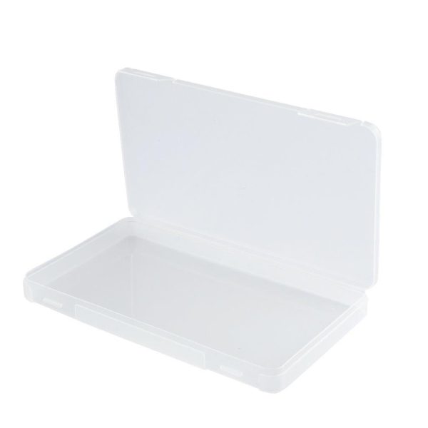 PP Clear Rectangular Case - 18.5 x 11 cm (1 pcs)