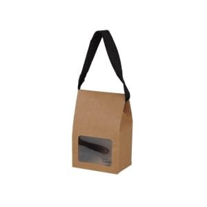 Kraft Gift Box With Rope Handle - Medium (1 pcs)
